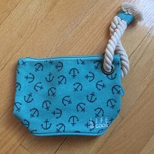 Life is Good Zipped Wallet